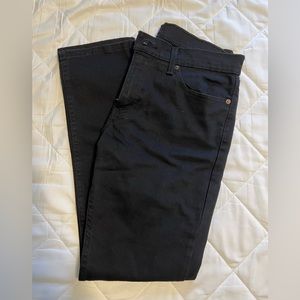 511™ SLIM FIT LEVI’S® FLEX MEN'S JEANS BLACK LIKE NEW 32x30
